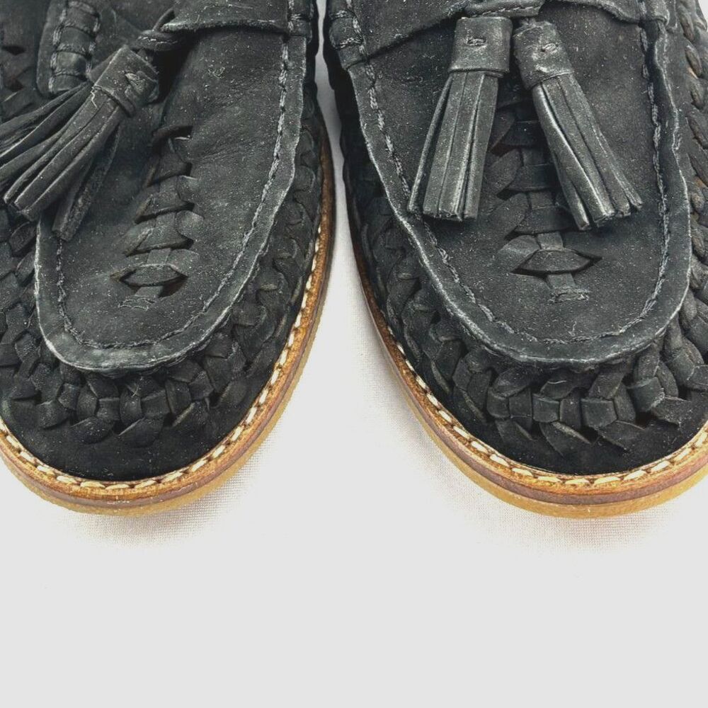 ~ Sperry 9 Loafers Plushwave Black Suede Preppy Classic Timeless Slip-On Wmn